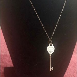 Tiffany & Co. Heart Key Necklace